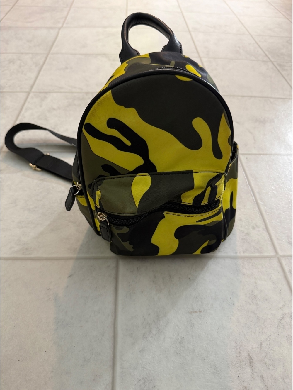 Camo mini backpack